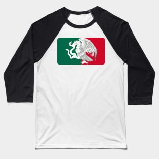 Reimagined Mexican Flag Baseball T-Shirt